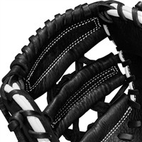 Wilson First Base 11in Training Glove, Black