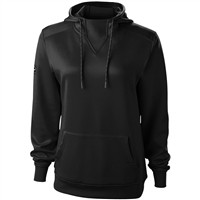 Evoshield Women's Fastpitch Softball 365 Fleece Training Hoodie, Black