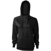 Evoshield Women's Fastpitch Softball 365 Fleece Training Hoodie, Black