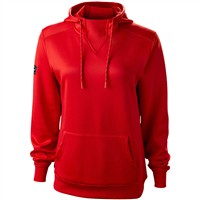 Evoshield Women's Fastpitch Softball 365 Fleece Training Hoodie, Scarlet