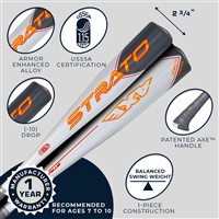 2023 Axe Strato USSSA Baseball Bat -10, z-callout-176337