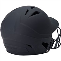 Champro HX Rise Fastpitch Softball Matte Batting Helmet, Black