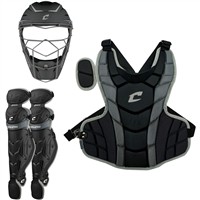 Champro Youth Optimus Pro Fastpitch Catcher's Set (9-12), Black