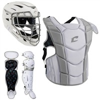Champro Youth Optimus Pro Fastpitch Catcher's Set (9-12), White