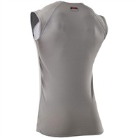 McDavid Youth HEX Sternum Shirt, White/Grey