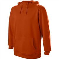 Evoshield Men's 365 Fleece Baseball Training Hoodie, Dark Orange