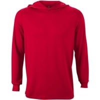 Evoshield Men's Lightweight Baseball Training Hoodie, Scarlet