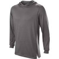 Evoshield Men's Lightweight Baseball Training Hoodie, Grey