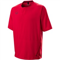 Evoshield Men's Impak Short Sleeve BP Baseball Training Jacket, Scarlet