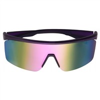 Easton ENT-23-318 Softball Sunglasses, Black/Purple