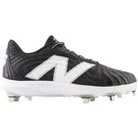 New Balance Men's FuelCell 4040v7 Low Metal Baseball Cleat, Black/White