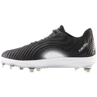New Balance Men's FuelCell 4040v7 Low Metal Baseball Cleat, Black/White