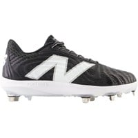 New Balance Men's FuelCell 4040v7 Low Metal Baseball Cleat, Black/White