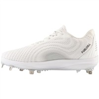 New Balance Men's FuelCell 4040v7 Low Metal Baseball Cleat, Black/White