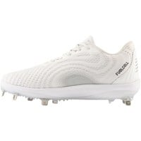 New Balance Men's FuelCell 4040v7 Low Metal Baseball Cleat, White/Grey
