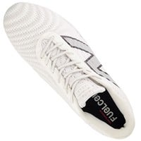 New Balance Men's FuelCell 4040v7 Low Metal Baseball Cleat, White/Grey
