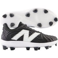 New Balance Men's FuelCell 4040v7 Low Molded Baseball Cleat, Black/White