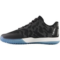 New Balance Mens FuelCell 4040v7 Turf Trainer Baseball Shoes, Black/White