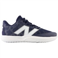 New Balance Mens FuelCell 4040v7 Turf Trainer Baseball Shoes, Navy/White