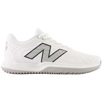New Balance Men's FuelCell 4040v7 Synthetic Turf Trainer Baseball Shoes, White/Grey