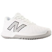 New Balance Men's FuelCell 4040v7 Synthetic Turf Trainer Baseball Shoes, White/Grey