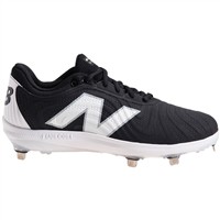 New Balance Women's FuelCell FUSEv4 Low Metal Fastpitch Softball Cleats, Black/White