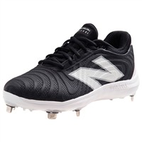 New Balance Women's FuelCell FUSEv4 Low Metal Fastpitch Softball Cleats, Black/White