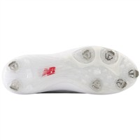 New Balance Women's FuelCell FUSEv4 Low Metal Fastpitch Softball Cleats, White/Grey