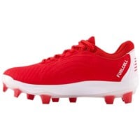 New Balance Women's FuelCell FUSEv4 Low Molded Fastpitch Softball Cleats, Red/White