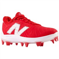 New Balance Women's FuelCell FUSEv4 Low Molded Fastpitch Softball Cleats, Red/White