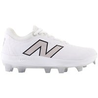 New Balance Women's FuelCell FUSEv4 Low Molded Fastpitch Softball Cleats, White/Grey