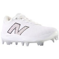 New Balance Women's FuelCell FUSEv4 Low Molded Fastpitch Softball Cleats, White/Grey