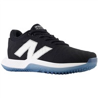 New Balance Women's FuelCell FUSEv4 Turf Trainer Fastpitch Softball Shoes, Black/White