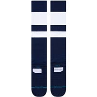 Stance Men's Stripes OTC Baseball Socks, White/Navy