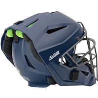 All Star MVP Pro Matte Catcher Helmet, Navy