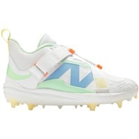 New Balance Unisex FuelCell Lindor v2 Composite Baseball Cleat, White/Multi