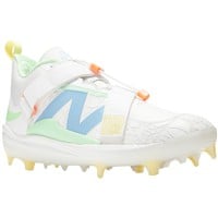 New Balance Unisex FuelCell Lindor v2 Composite Baseball Cleat, White/Multi