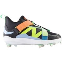 New Balance Men's FuelCell Lindor 2 Metal Baseball Cleat, Black/Multi