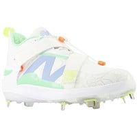 New Balance Men's FuelCell Lindor 2 Metal Baseball Cleat, White/Multi