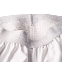 Under Armour Women's Softball Slider Shorts, White/Black