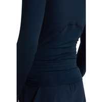 Under Armour Men's HeatGear Armour Long Sleeve Baseball Shirt, Black/White