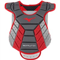 Mizuno Women's Adult Samurai Catchers Kit 13in-14in, Grey/Red