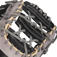 Rawlings Gamer Exclusive Edition AR44 12.75in First Base Glove, Black/Grey