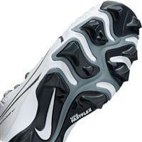 NIKE Women's Hyperdiamond 4 Keystone Molded Softball Cleats, Grey/Black