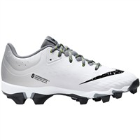 NIKE Women's Hyperdiamond 4 Keystone Molded Softball Cleats, Grey/Black