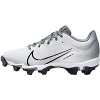 NIKE Women's Hyperdiamond 4 Keystone Molded Softball Cleats, Grey/Black