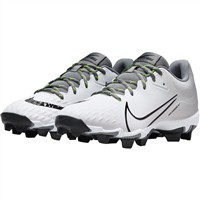 NIKE Women's Hyperdiamond 4 Keystone Molded Softball Cleats, Grey/Black