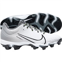 NIKE Women's Hyperdiamond 4 Keystone Molded Softball Cleats, Grey/Black