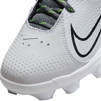 NIKE Women's Hyperdiamond 4 Pro MCS Molded Softball Cleats, Grey/Black