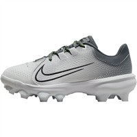 NIKE Women's Hyperdiamond 4 Pro MCS Molded Softball Cleats, Grey/Black